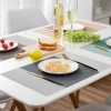 European-style Western placemats, Japanese-style cotton-linen imitation table MATS, Western restaurant and hotel kitchen Western placemats, coffee table MATS details Picture